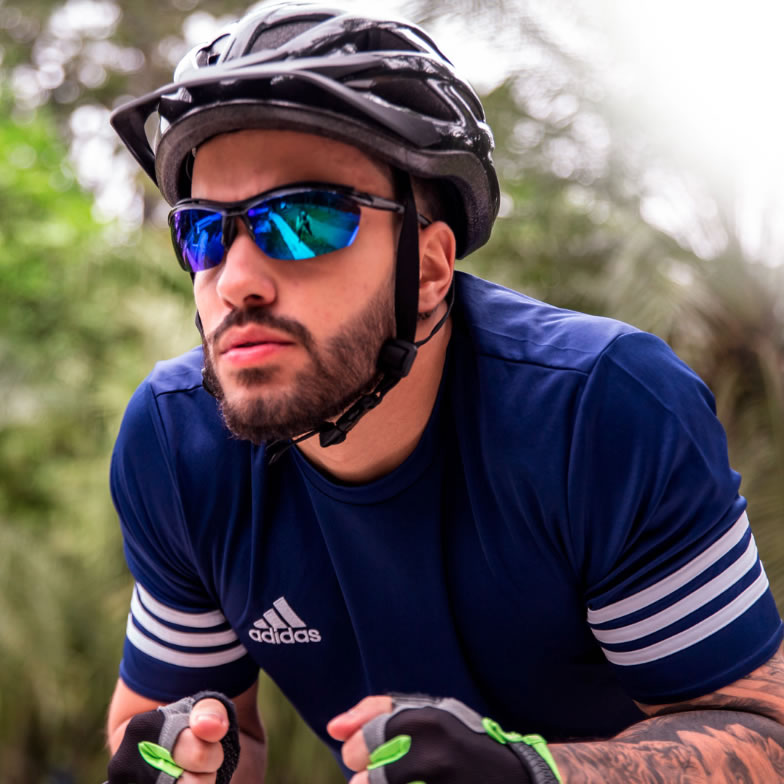 Durabilidade óculos de corrida são mais resistentes